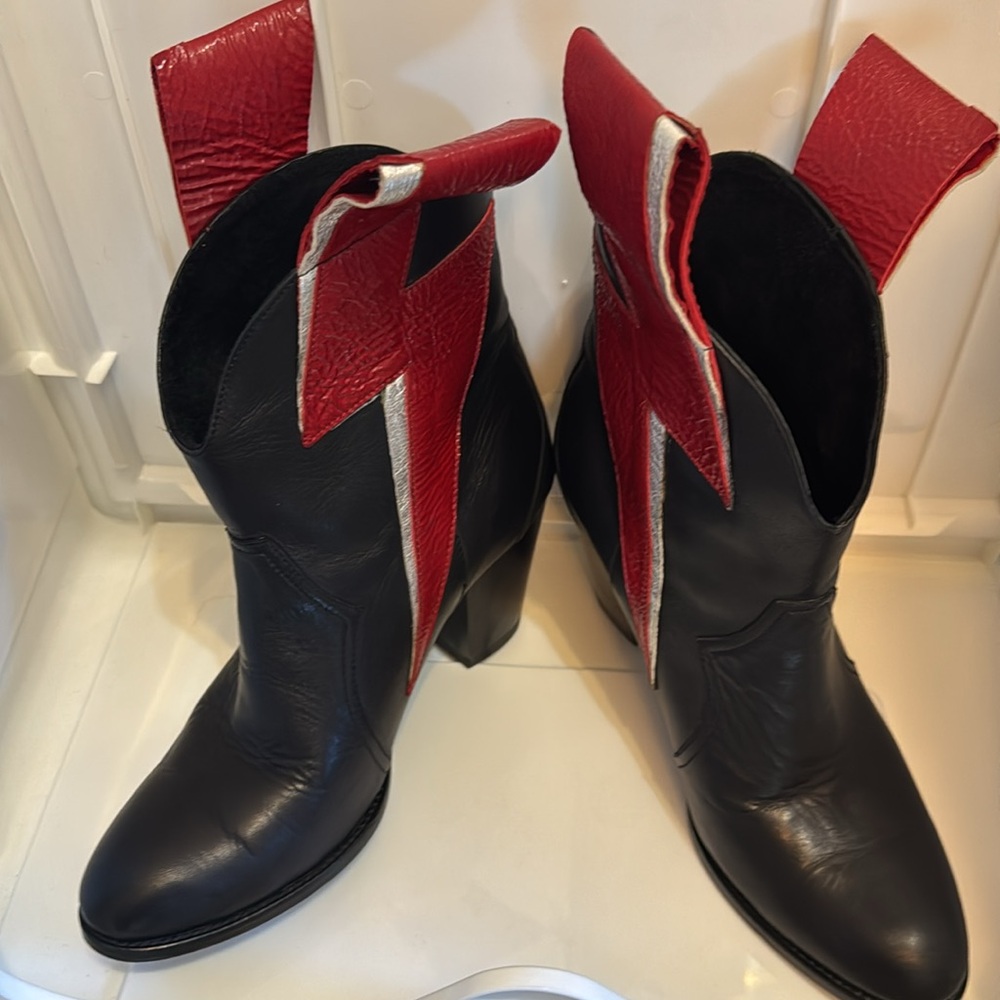 EUC Modern Vice Roma Boots Sz 7, Made to Order and rare, only worn a few times - Picture 2 of 9